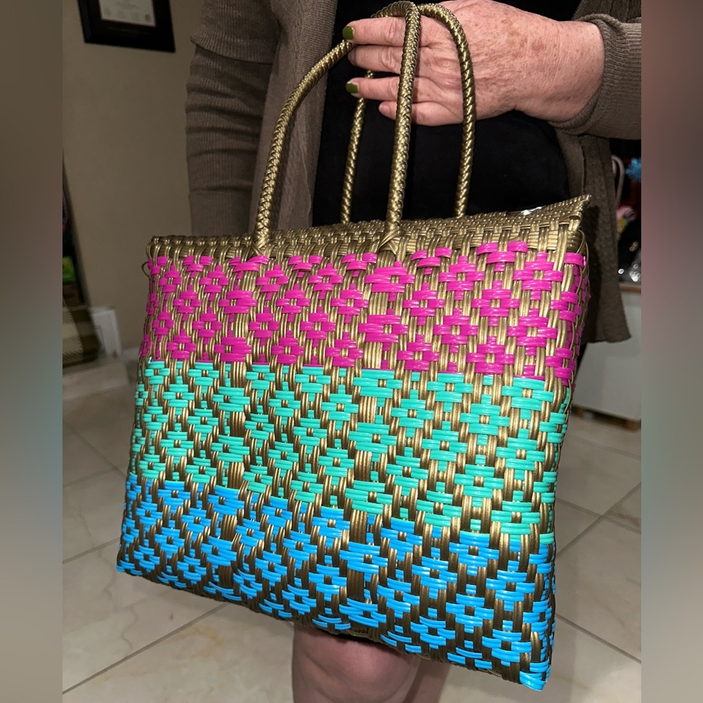Medium Basket Bag  Oaxaca Tote Handbag